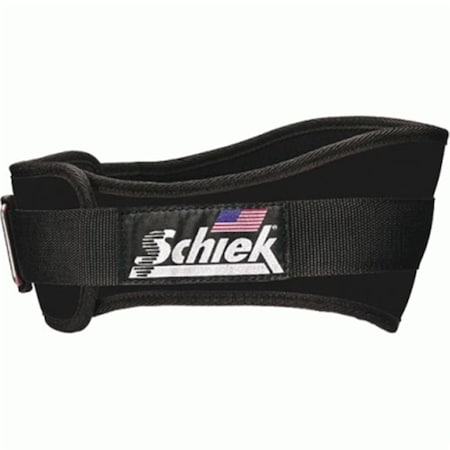 Schiek Sports Schiek Sport 2004-XL 4.75 Inch Original Nylon Belt  Black  XL 2004-XL